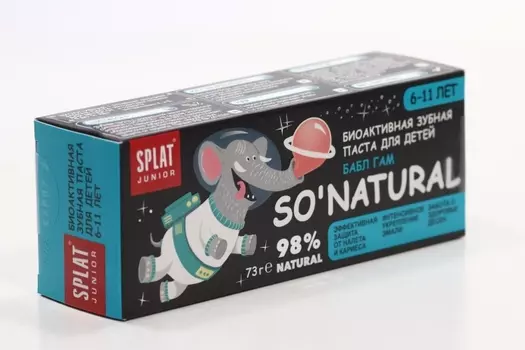 З/паста Сплат Джуниор Бабл гам (от 6 до 11 лет), 73 г