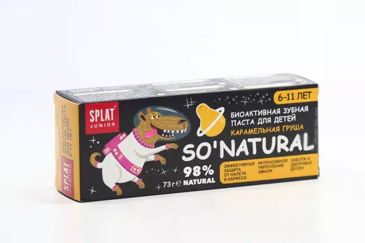 З/паста Сплат Джуниор Карамельная груша (6-11лет), 73 г