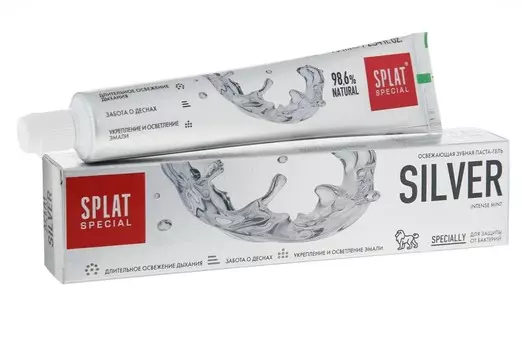 З/паста Сплат Специал Сильвер, 75 мл