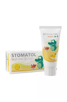 З/паста STOMATOL детская 3-7 лет Banana & mango, 50гр
