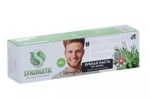 З/паста Synergetic комплексное укрепление, 100 г