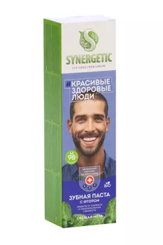 З/паста SYNERGETIC Защита от кариеса/максимальная свежесть, 100 г