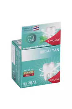 Зубная паста Естественное отбеливание TaiYan 30 г 111-02