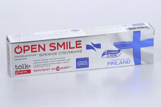 З/паста Tolk Open smile Traditions of Finland инновационная, 100 г, в пенале