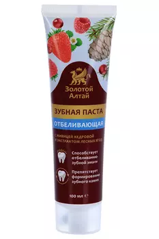 З/паста Золотой Алтай отбеливающая, 100 мл