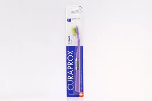 З/щетка Curaprox CS Smart ultrasoft 7600 щетинок детская ультрамягк с 5 лет, фиолет