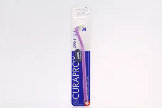 З/щетка Курапрокс СиЭс Сингл 1006 монопучковая 810 щетин, 6 мм, сиренев