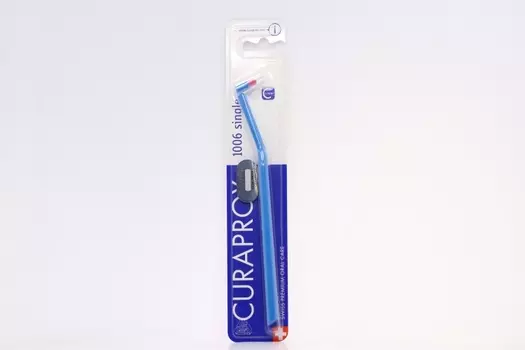 З/щетка Курапрокс СиЭс Сингл 1006 монопучковая 810 щетин, голубая