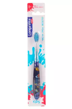 З/щетка Лонга Вита дет мягкая щетина от 3 лет