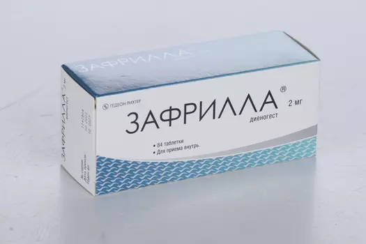 Зафрилла 2 мг, 84 шт, таблетки