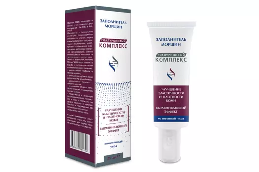 Заполнитель морщин Гиалуроновый комплекс, 25 мл