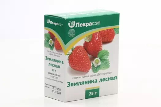 Земляники лист, 25 г