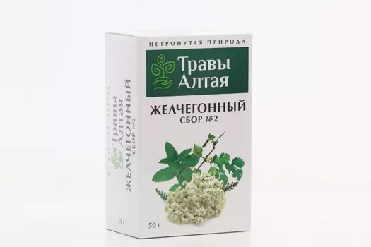 Желчегонный сбор N2 серии Алтай, 50 г