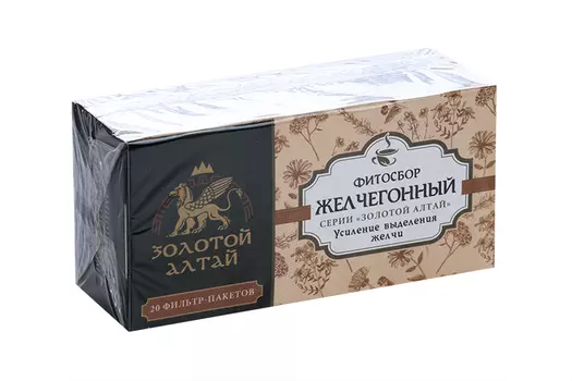 Желчегонный сбор Золотой Алтай, 1,5 г, 20 шт