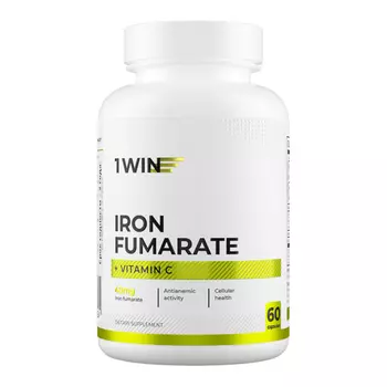 Железо Фумарат+витамин С 1WIN, 60 шт, капсулы
