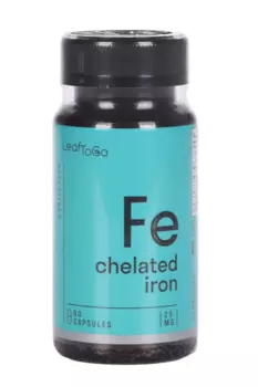 Железо хелатное LeafToGo, 60 шт, капсулы