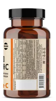 Железо+Витамин С Over, 60 шт, капсулы