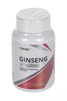 Женьшень+Таурин 1WIN, 60 шт, капсулы