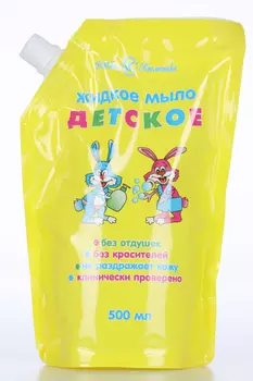 Жидкое мыло Невская Косметика детское в дой пак, 500 мл