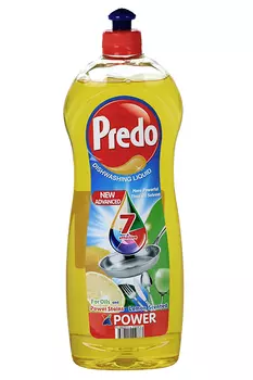 Жидкое средство PREDO д/мытья посуды желтый 750 мл