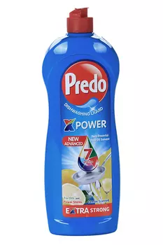 Жидкое средство PREDO д/мытья посуды аромат лимона 650 мл
