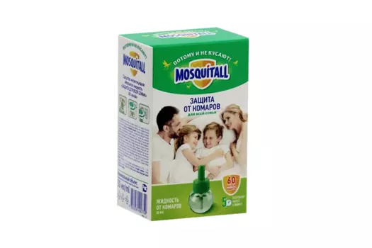 Жидкость Москитол Защита д/всей семьи от комаров 60 ночей, 30 мл