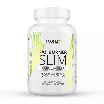 Жиросжигатель 1WIN Fat Burner Slim, 60 шт, капсулы