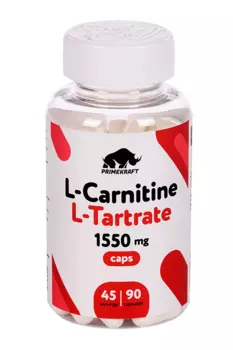 Жиросжигатель Prime Kraft L-Carnitine L-Tartrate, 90 шт, капсулы