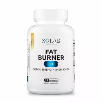 Жиросжигатель Solab Fat Burner Fit, 90 шт, капсулы