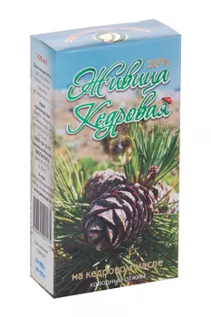 Живица кедровая на кедровом масле 20%, 100 мл