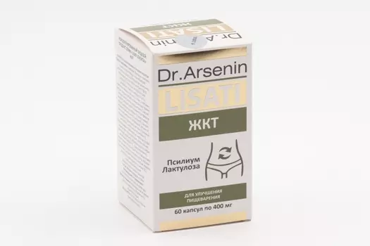 ЖКТ-Lisati Dr Arsenin, 60 шт, капсулы
