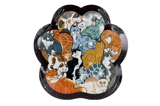 Зоопазл Нескучные игры кошки 14 деревянных деталей