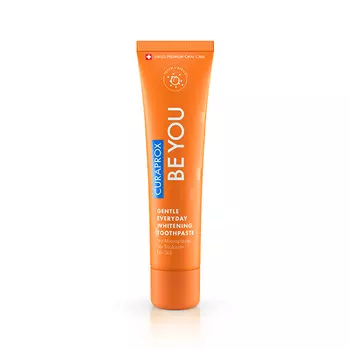 Зубная паста Curaprox, BE YOU Чистое счастье, (оранжевая), 60 мл