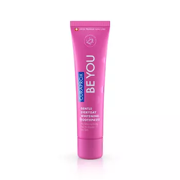 Зубная паста Curaprox, BE YOU Любитель конфет, (розовая) , 60 мл