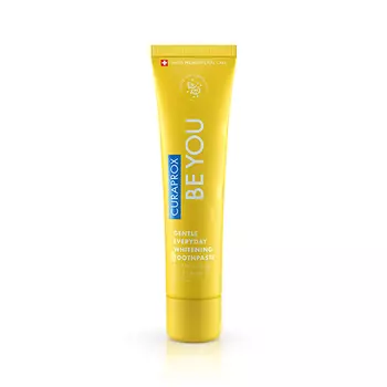 Зубная паста Curaprox, BE YOU Восходящая звезда, (желтая), 60 мл