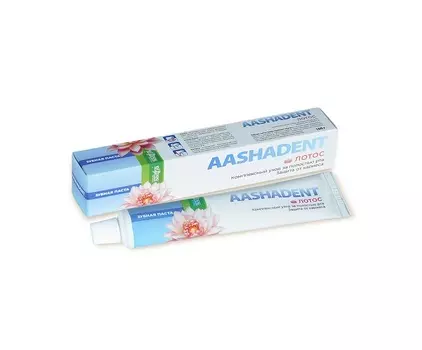 Зубная паста Лотос AASHA HERBALS, 100 мл