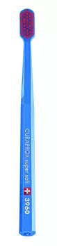 Зубная щетка Curaprox "supersoft", синяя , d 0,12 мм
