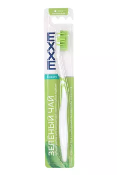 Зубная щетка Exxe luxury мягкая щетина/зеленый чай