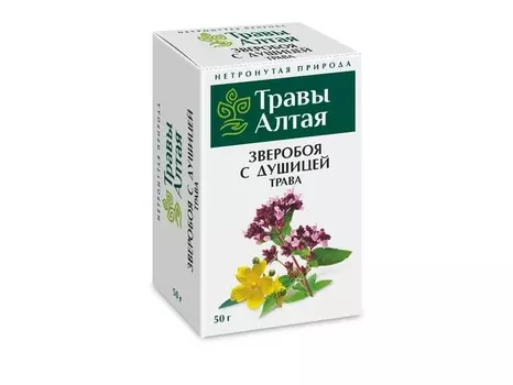 Зверобоя трава с душицей серии Алтай, 50 г