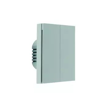 Выключатель двухклавишный с нейтралью | Aqara Smart Wall Switch H1 EU (With Neutral, Double Rocker)