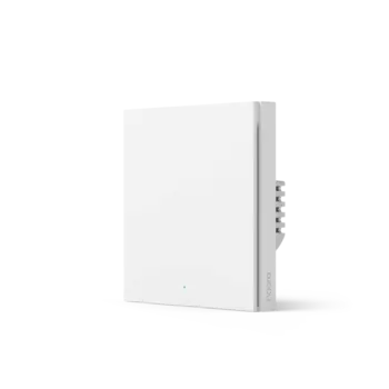 Выключатель одноклавишный без нейтрали | Aqara Smart Wall Switch H1 EU (No Neutral, Single Rocker)