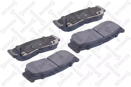 Тормозные колодки дисковые задняя ось STELLOX 000 001B-SX