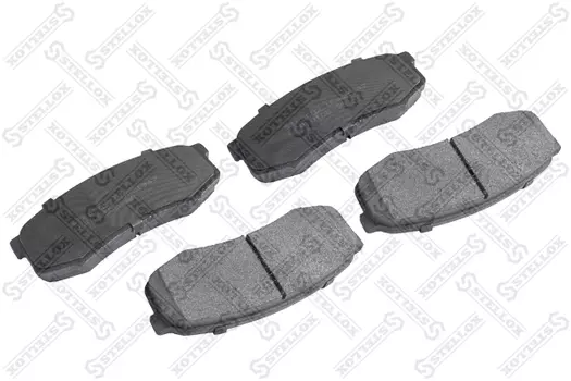 000 010B-SX колодки дисковые задние! с антискрип. пл.\ Mitsubishi Pajero 3.8 V6/3.2DI-D 05>