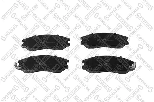 Тормозные колодки дисковые передняя ось STELLOX 000 037B-SX