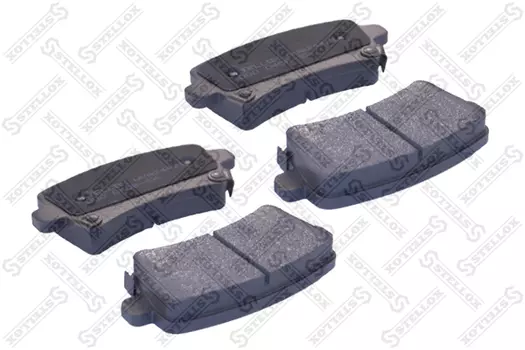 Тормозные колодки дисковые задняя ось STELLOX 000 045B-SX