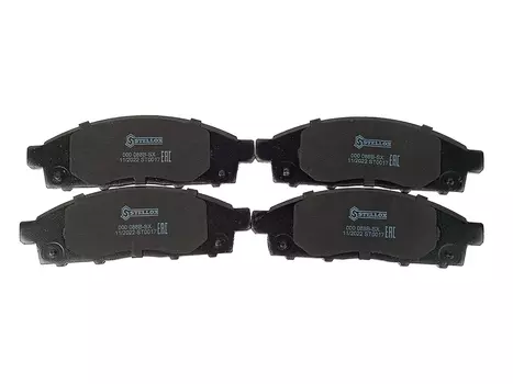 Тормозные колодки дисковые передняя ось STELLOX 000 088B-SX