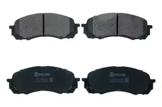 Тормозные колодки дисковые передняя ось STELLOX 000 240B-SX