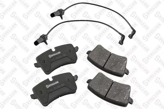 Тормозные колодки дисковые задняя ось STELLOX 000 312B-SX