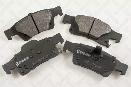 Тормозные колодки дисковые задняя ось STELLOX 000 379B-SX