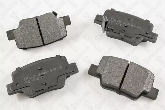 Тормозные колодки дисковые задняя ось STELLOX 000 437B-SX